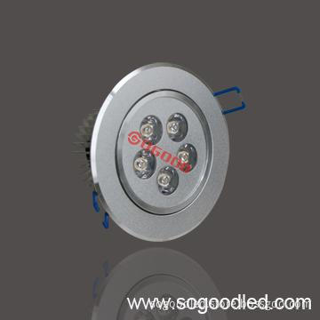 round LED recessed spotlight
